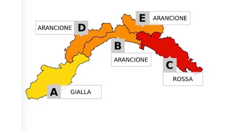 Maltempo, allerta meteo arancione nel levante savonese: in arrivo forti temporali