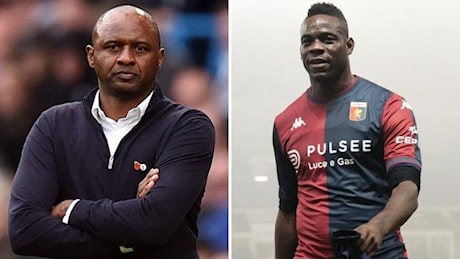 Balotelli e le liti con Vieira a Nizza, si ritrovano al Genoa