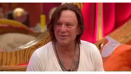 Mickey Rourke cacciato via dal Celebrity Big Brother UK dopo solamente sei giorni: Sessista e omofobo