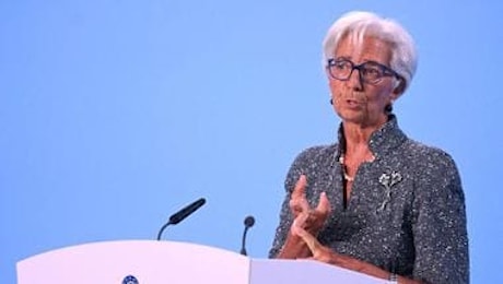 La presidente Bce Lagarde