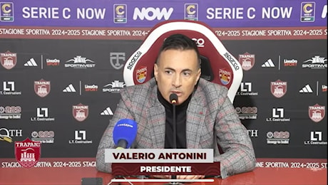 Trapani-Benevento, presidente Antonini: “Arbitraggio scandaloso”