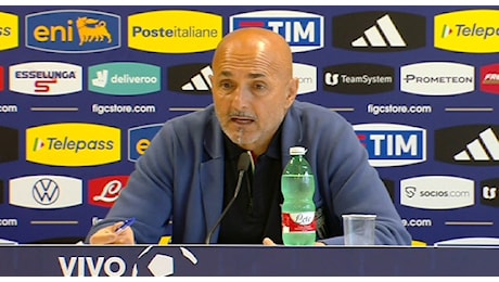 Italia, Spalletti: Molti israeliani non vogliono la guerra, dobbiamo convincerne anche altri. Inzaghi? Non ho niente da chiarire