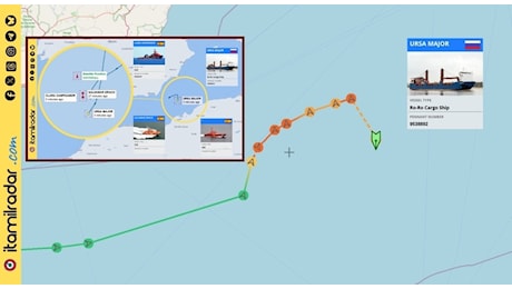 Nave russa alla deriva nel Mediterraneo? Diretta in Siria per evacuare le basi, è ferma: la Spagna invia tre unità militari in soccorso