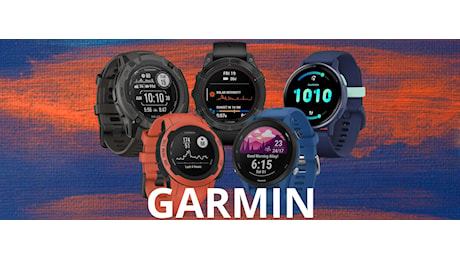 I migliori smartwatch Garmin a prezzi stracciati oggi su Amazon (lista)