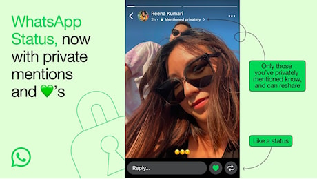 Gli stati WhatsApp diventano più simili alle storie Instagram