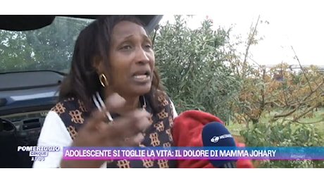 La mamma della 15enne suicidatasi, “chi sa parli, voglio giustizia”