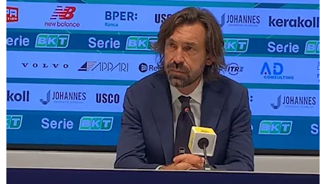 Pirlo: Samp, quel che facciamo non basta. Normale sentirsi in bilico