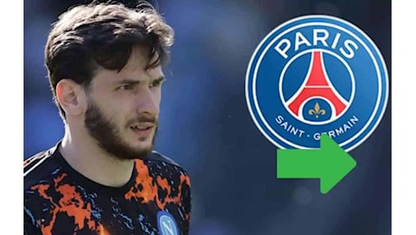 PSG su Kvaratskhelia, dalla Georgia: “Addio al Napoli vicino”