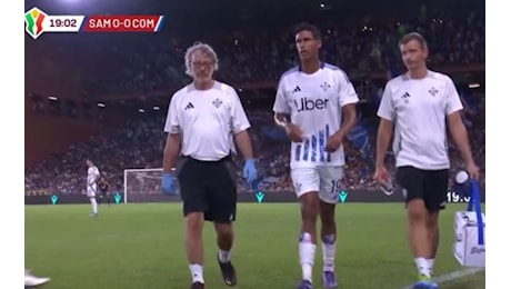 Como, infortunio per Varane: costretto al cambio