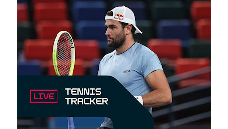 Tennis Tracker, Berrettini e Sonego in campo a Stoccoloma, fuori Bronzetti e Cocciaretto a Osaka