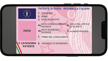 Patente digitale, dal 23 ottobre parte la sperimentazione