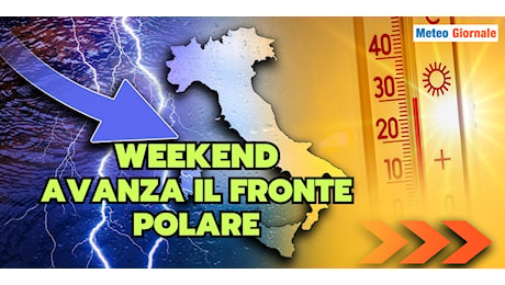 Meteo Weekend: botta fredda in arrivo, ma Ottobre non ci sta