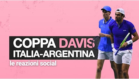 Coppa Davis, Berrettini e Sinner vincono il doppio decisivo: le reazioni social