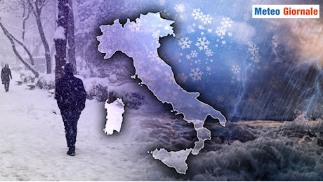 METEO: doppia ondata artica in arrivo, prepariamoci al vero Inverno