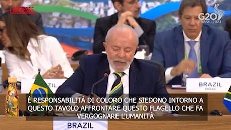 G20, Lula: L'obiettivo è un'alleanza globale contro fame e povertà