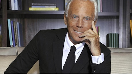 La foto-storia di Giorgio Armani