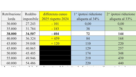 TAGLIO DEL CUNEO DAL 2025, ANCHE LA FONDAZIONE NAZIONALE DEI COMMERCIALISTI SOSTIENE CHE SARANNO IN TANTI A PERDERCI RISPETTO AL 2024 – NSM