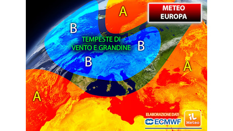 Meteo: Cicloni sull'Europa, sarà allerta Maltempo tra poco! Effetti anche in Italia, gli aggiornamenti
