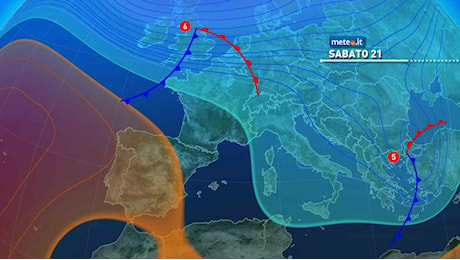 Meteo weekend: maltempo in attenuazione, ma verso Natale tornano pioggia e neve