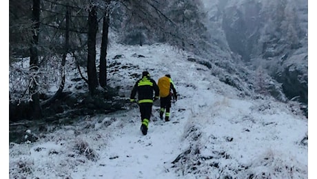 Ragazza salva la vita al padre, caduto durante un’escursione sopra Carcoforo