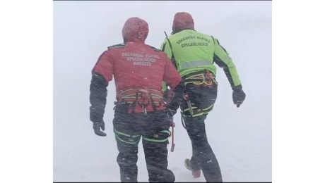 Sono Luca Perazzini e Cristian Gualdi di Santarcangelo gli alpinisti bloccati sul gran Sasso