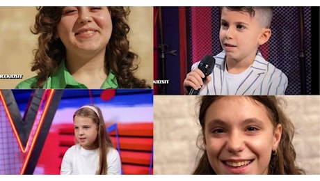 The Voice Kids, una carica di talenti pugliesi e lucani sbanca il talent di Rai 1