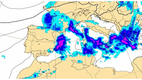 Perturbazione spagnola in arrivo sull'Italia, nuova ondata di maltempo: dove e quando, le previsioni