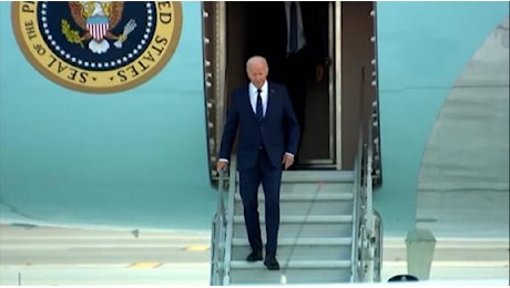 Usa, Joe Biden arrivato a Las Vegas