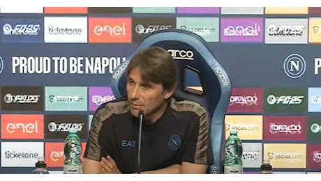 Conte: “La nostra maglia sarà sempre sudata! Tifosi? Domani mi aspetto che…”