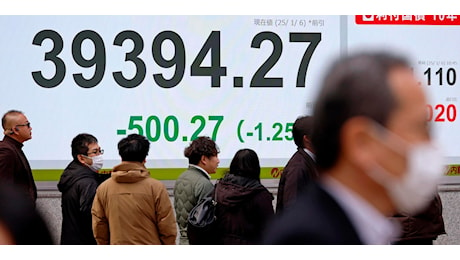 Borsa: Tokyo, apertura in ribasso (-0,25%)