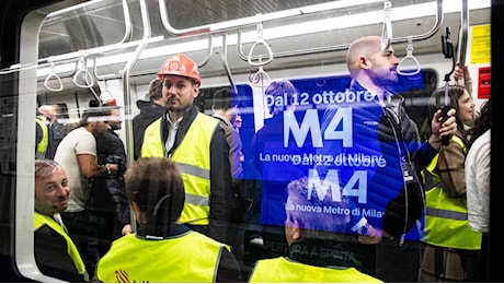 Milano inaugura l’ultima tratta della metro M4, da San Cristoforo a Linate in 30 minuti