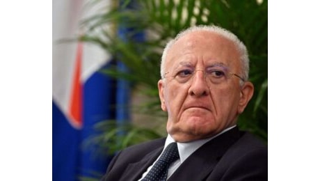 Liste d'attesa, De Luca: La Campania è prima in Italia per prestazioni urgenti