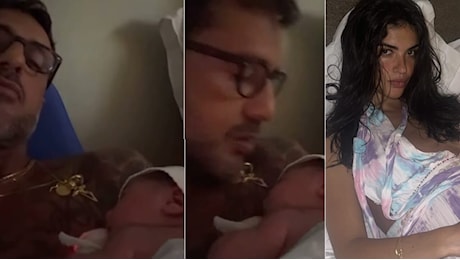 Fabrizio Corona e Sara Barbieri accolgono nel mondo il loro primo figlio