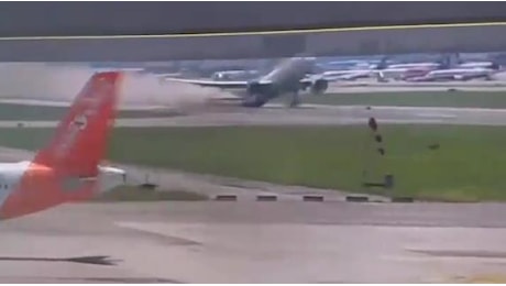 Aerei, il «tail strike» del Boeing 777 di Latam a Malpensa