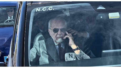 De Laurentiis torna a Napoli, stasera ha un appuntamento importante per il futuro del club