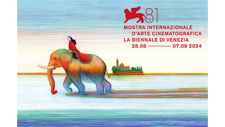 Un Elefante in Laguna nel manifesto ufficiale della Biennale Cinema 2024