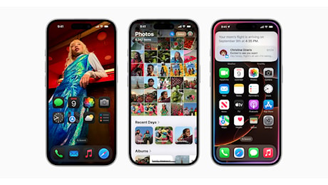 iOS 18 è disponibile da oggi e rende iPhone più personale e capace che mai