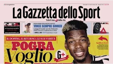 Gazzetta: Pogba: voglio la Juventus