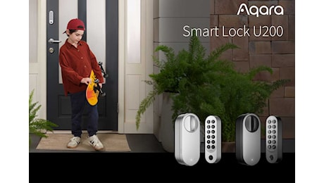 La serratura Smart Lock U200 di Aqara è compatibile con le chiavi di Casa Apple