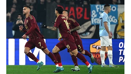 Roma Lazio 2-0, gol e highlights: a segno Pellegrini e Saelemaekers