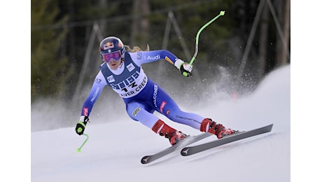 Sci, Goggia terza nel SuperG in Val Gardena. Vonn torna in pista a 40 anni