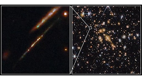 James Webb osserva ammassi stellari nell'Universo primordiale