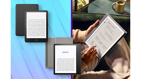 Amazon Kindle, i migliori 5 tra cui scegliere nel 2024