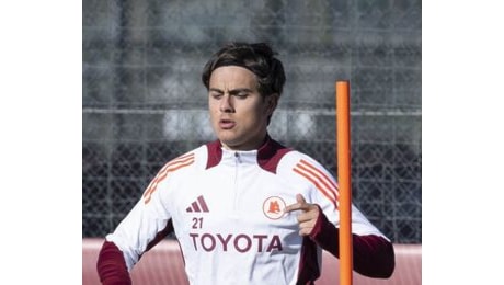 Trigoria, l'allenamento a due giorni dall'Atalanta: ok Dybala. Torna Shomurodov