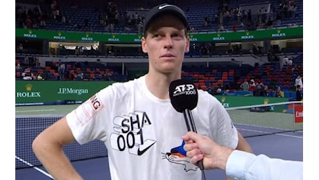 ATP Shanghai 2024, Sinner: 'Il giorno di riposo mi servirà tanto'. Video