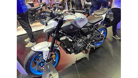 Yamaha MT-07 2025, eccola a EICMA!