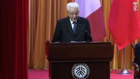 Mattarella: rimuovere barriere per prodotti italiani a mercato cinese