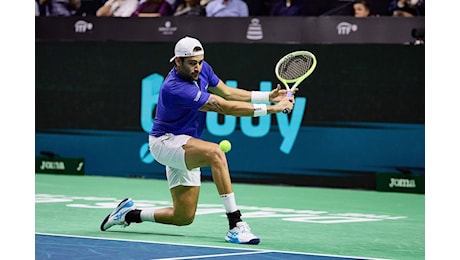 Finale Coppa Davis, Berrettini conquista il primo set contro l’Olanda