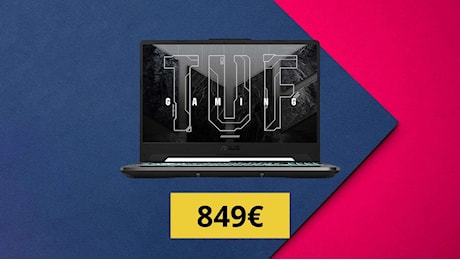 ASUS TUF A15: laptop da gaming potente a un prezzo scontato (849€)