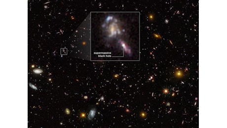 Hubble trova più buchi neri del previsto nell’Universo primordiale